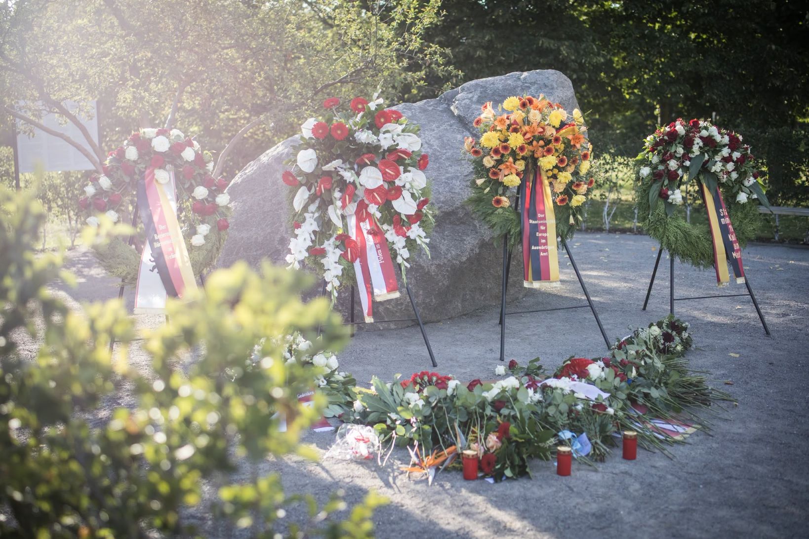 Gedenkveranstaltung zum 87. Jahrestag des deutschen Überfalls auf Polen, Foto: Marko Priske