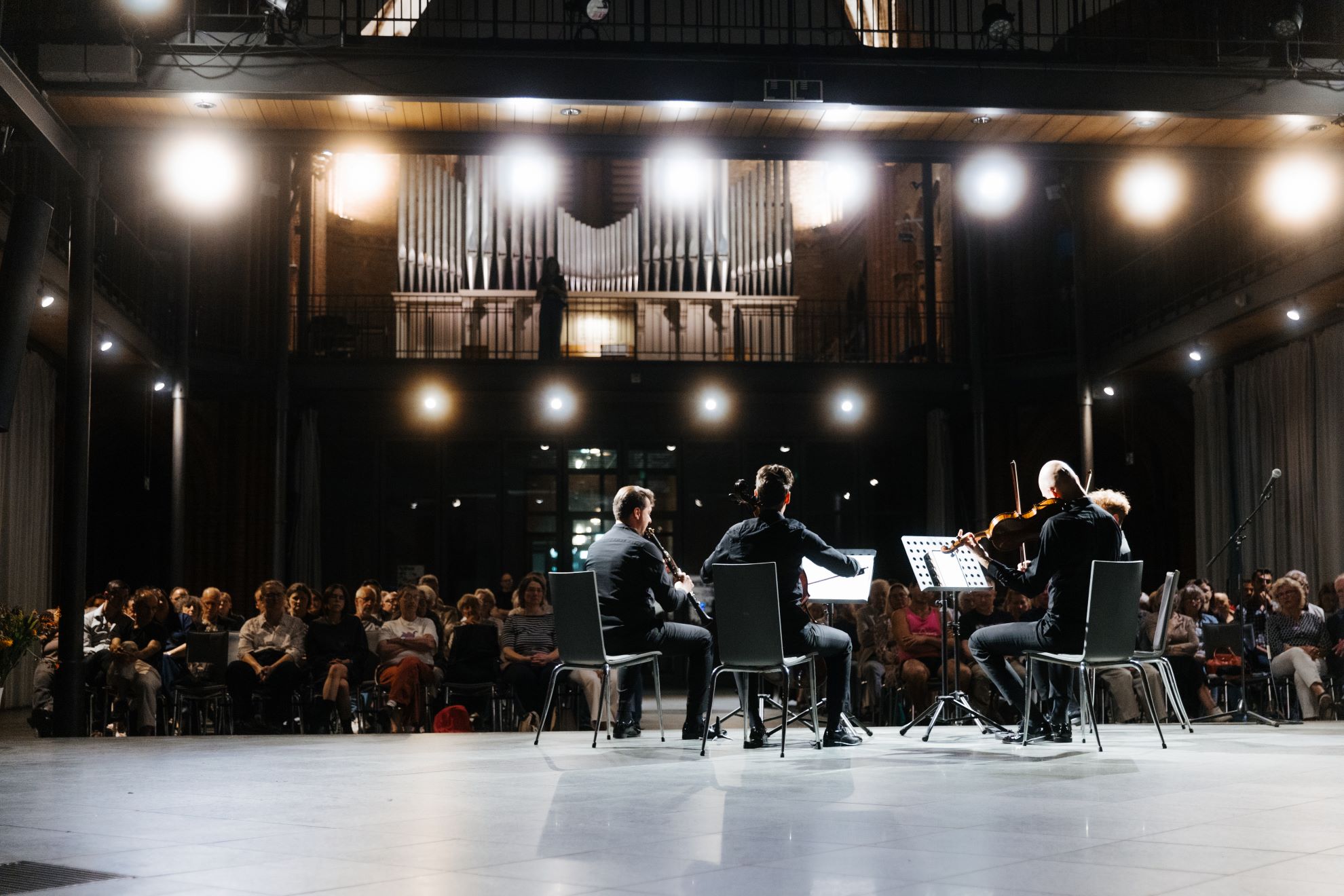 Konzert „Nigdy więcej wojny“ in der Heilig-Kreuz-Kirche | Quartett des Kammerorchesters Progress, Foto: Antonina Polukhina