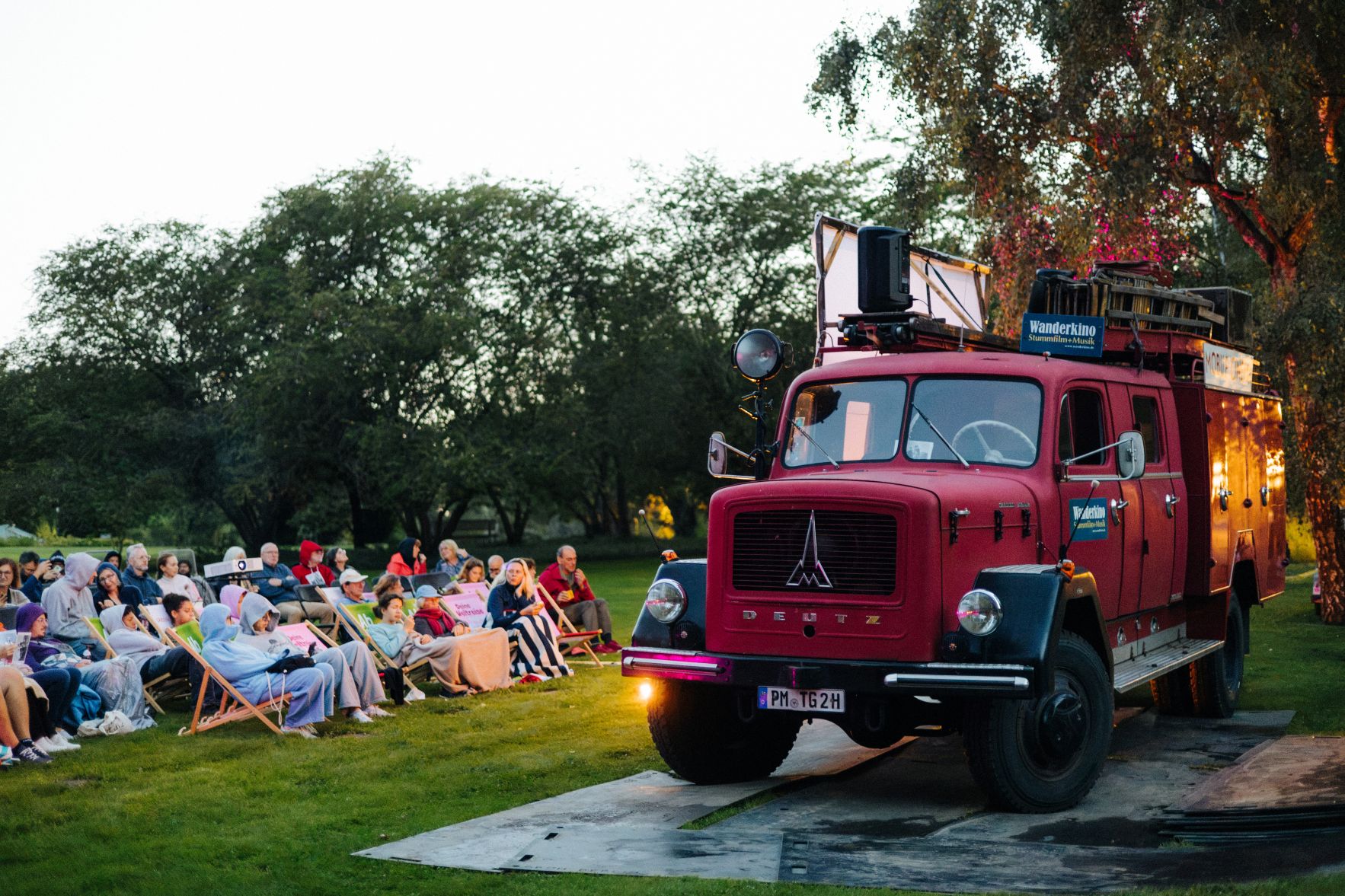 Sommerkino-Auftakt in den Gärten der Welt am 20. August 2026, Foto: Antonina Polukhina