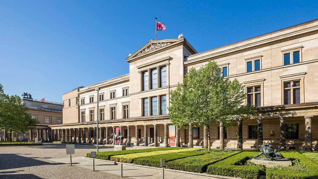 Kolonnadenhof und Neues Museum auf der Museumsinsel, Foto: Staatliche Museen zu Berlin (David von Becker)