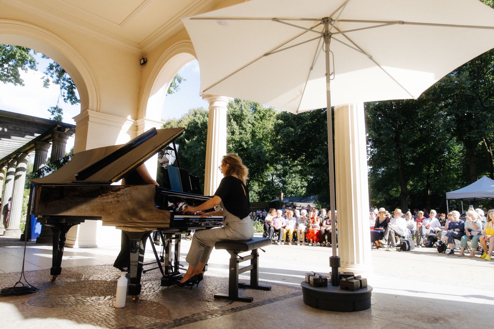 Koncert finałowy pod gołym niebem w Bürgerparku w Pankow 30 sierpnia 2026 r. | Katarzyna Wasiak, Fot.: Antonina Polukhina