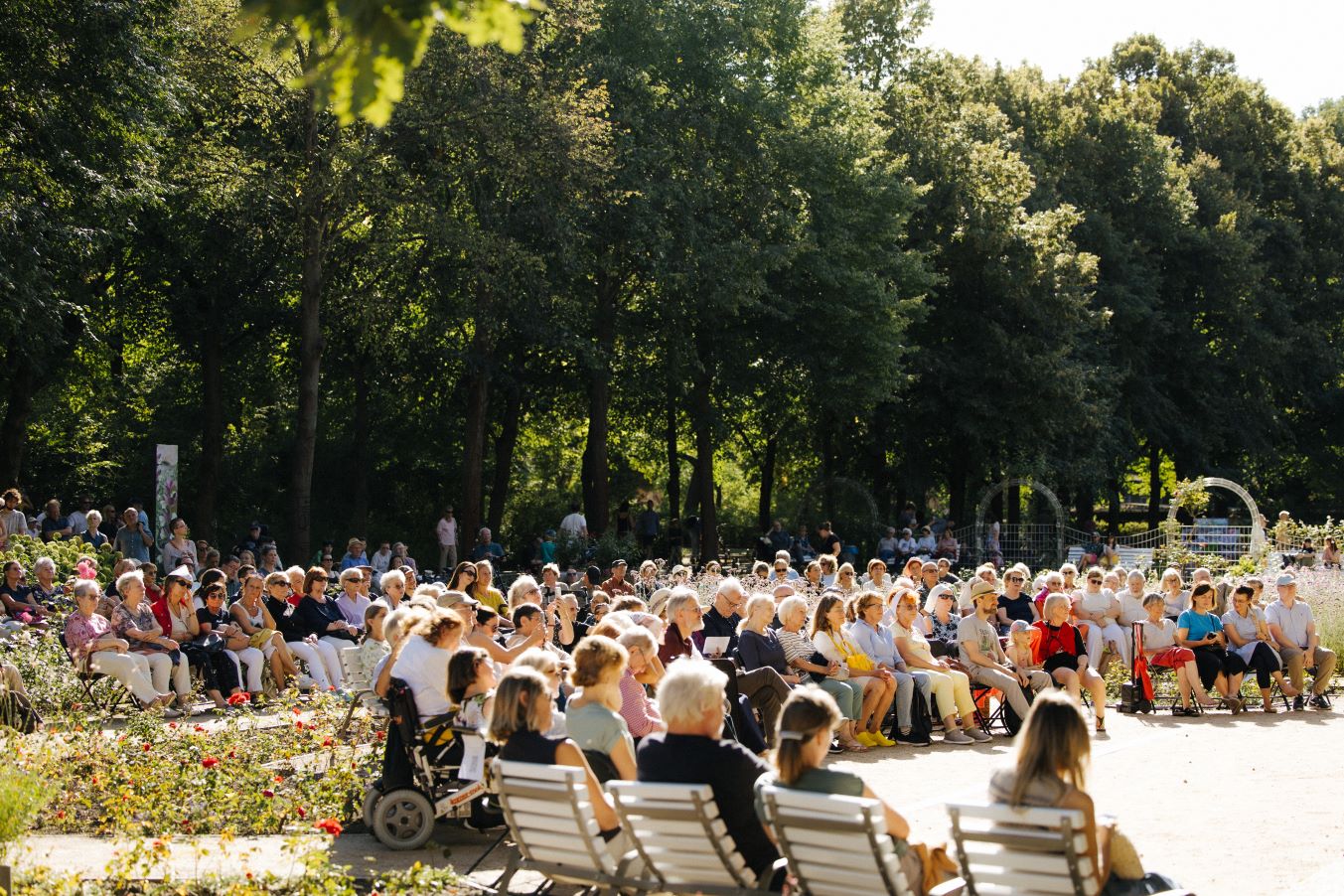 Koncert finałowy pod gołym niebem w Bürgerparku w Pankow 30 sierpnia 2026 r., Fot.: Antonina Polukhina