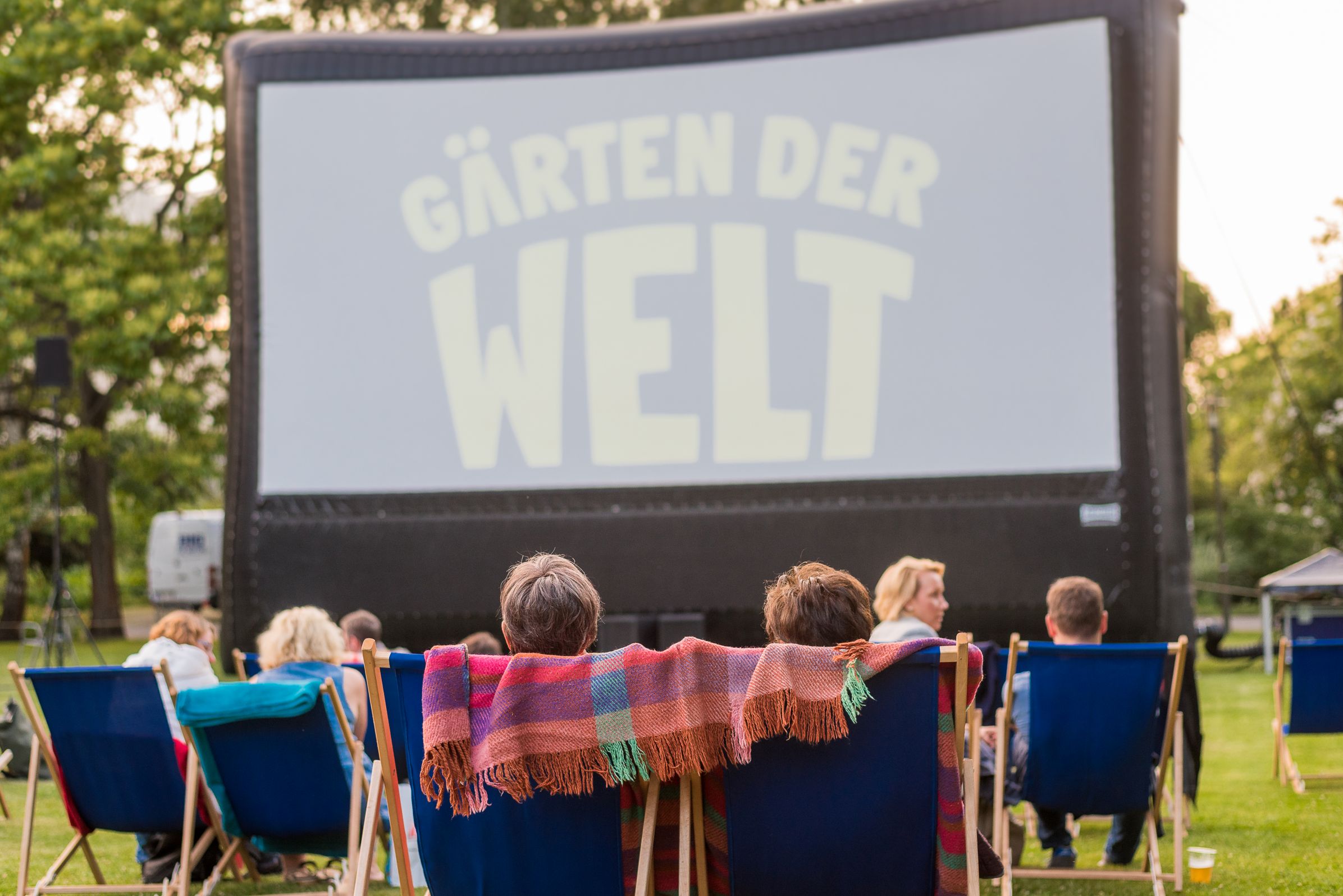 Freiluftkino in den Gärten der Welt ©Ole Bader