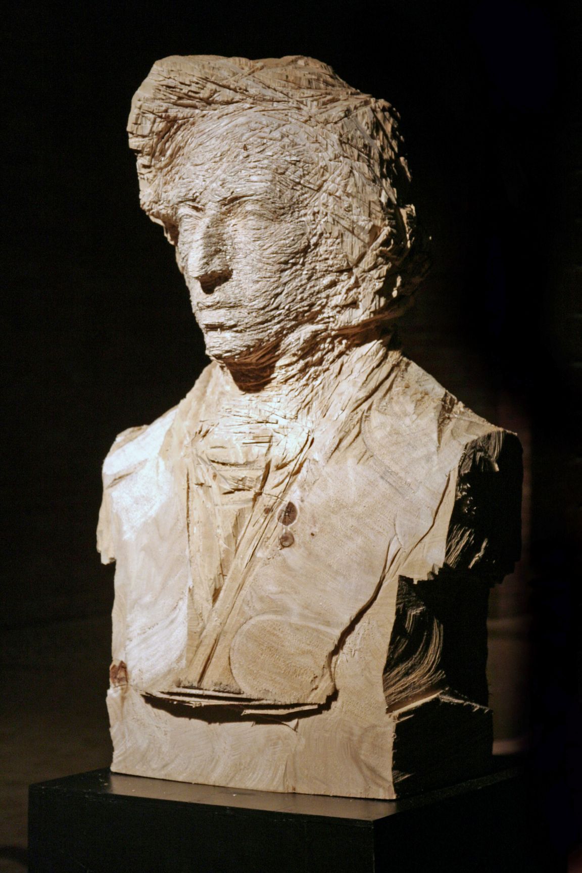Skulptur von Józef Nowak, „Chopin“ 2020, Foto: Jan Gaworski