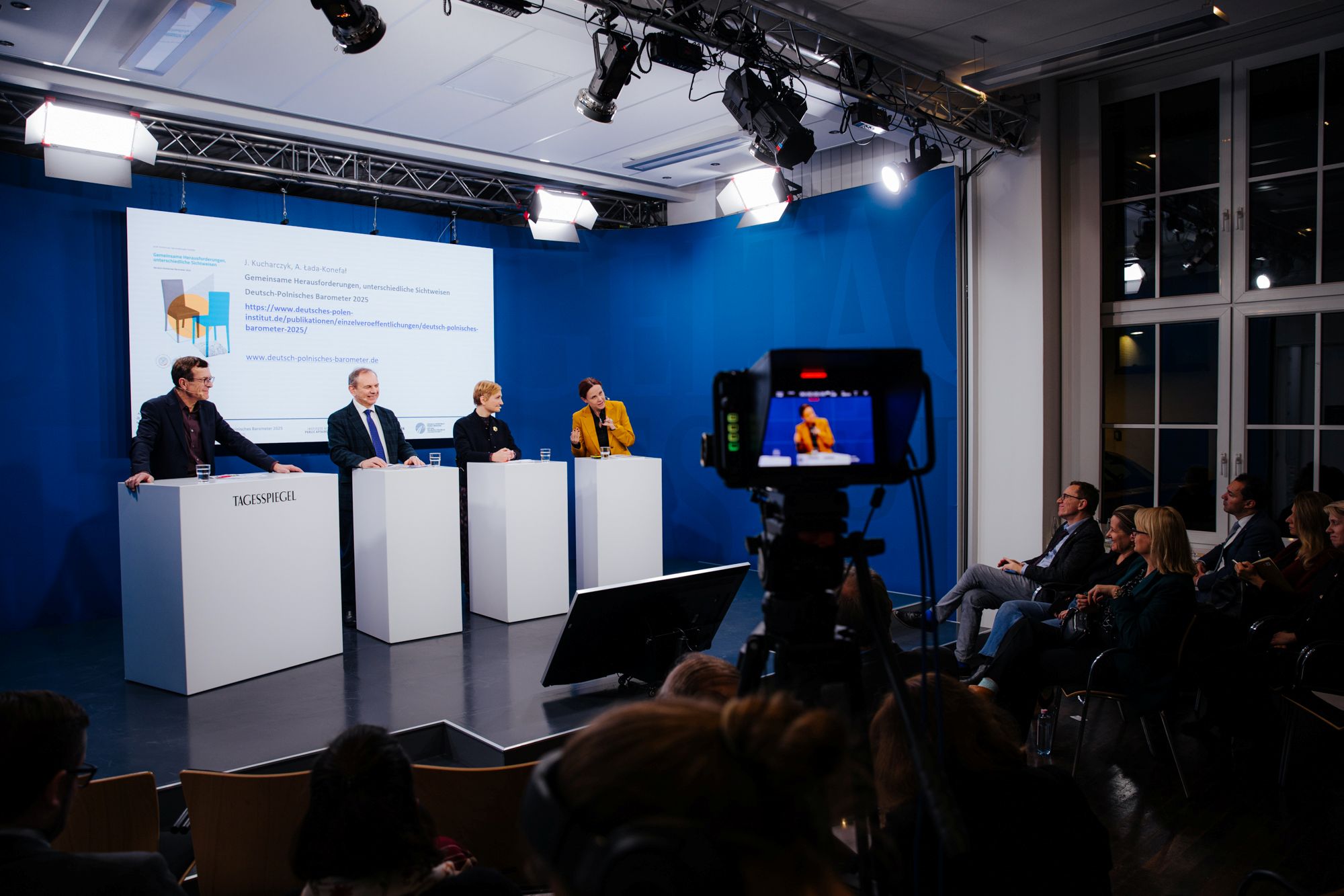 Prezentacja i dyskusja nad Polsko-Niemieckim Barometrem 2025, Fot.: Antonina Polukhina