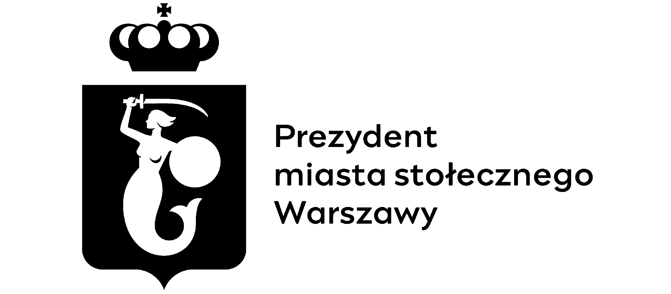 Warszawa znak RGB czarny Prezydent 1