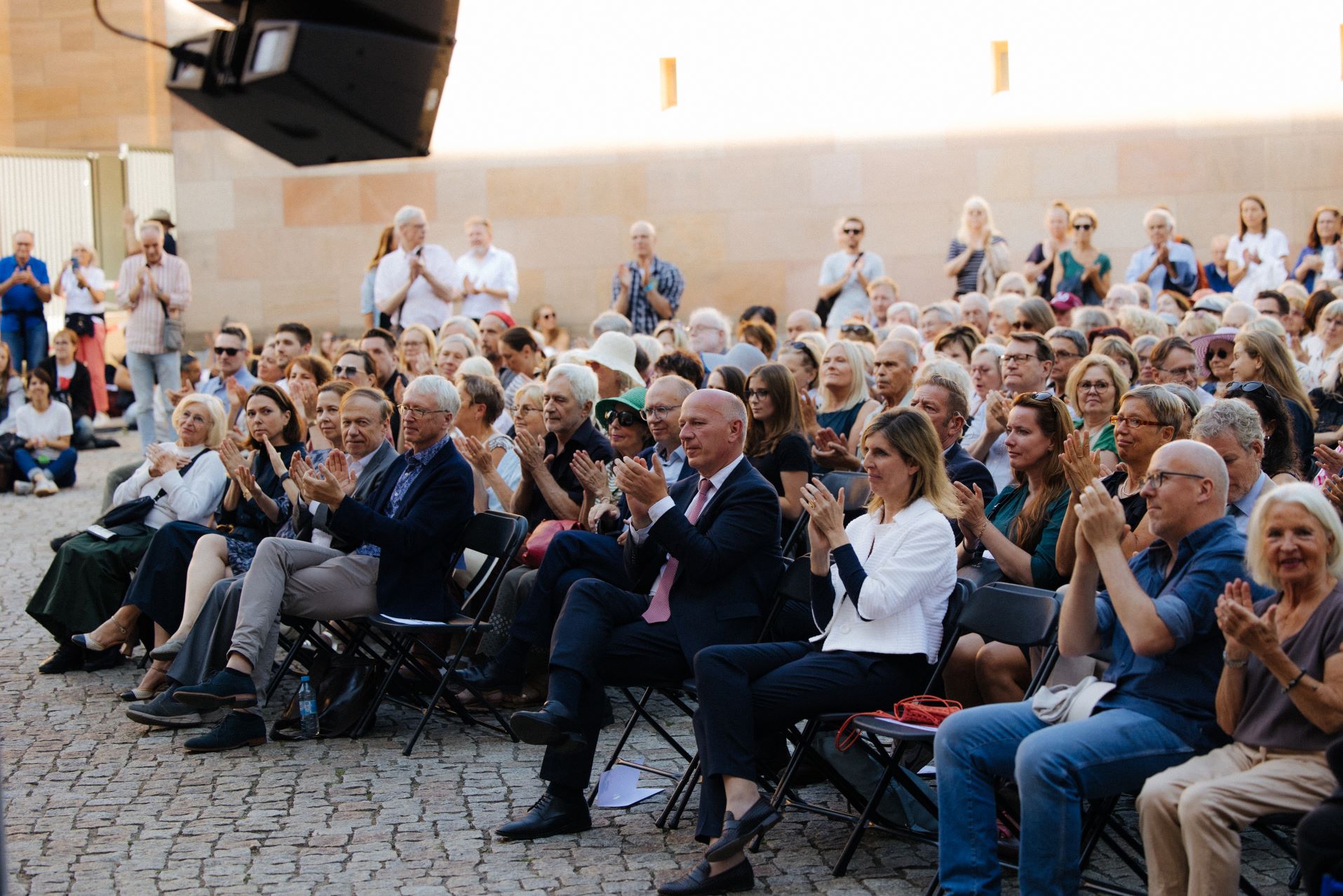 Auftaktskonzert im Kolonnadenhof der Alten Nationalgalerie am 12. August 2026, Foto: Antonina Polukhina